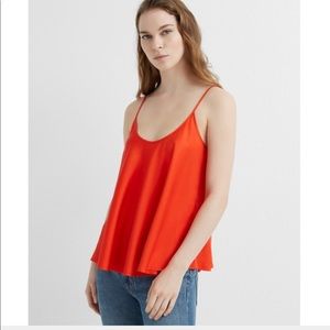 NWT Club Monaco Trapeze Cami top red S
